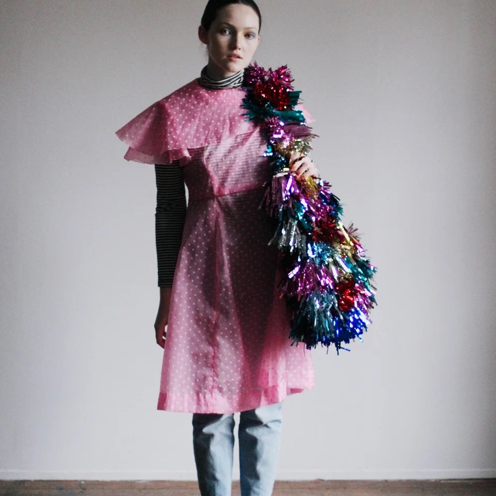RACHEL BURKE Original Tinsel Tote Colorful Metallic Bag - of Imakestagram fame - Picture 3 of 10